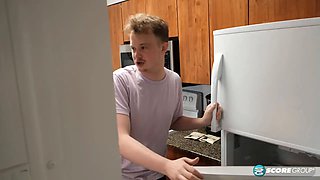 Stepson Mike Skywalker can't resist Mallory Knight's mouth and pussy