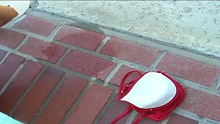 Vicky Vette Fucked at Pool