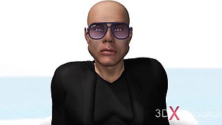 Lissome bunny's big tits porn