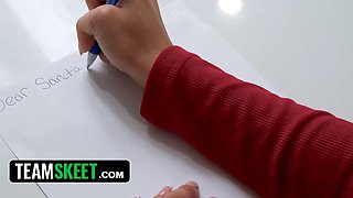 Santa is on the prowl for snatch