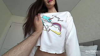 Good Morning Stepsister with My Dick in Her Wet Pussy - Anny Walker