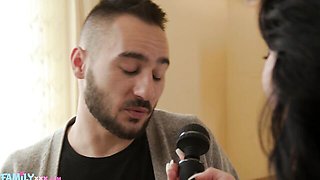 Romantic Kiana's step-sister clip