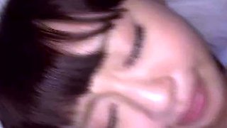 Great close up in japanese teen blowjob pov