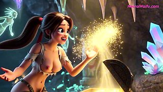 Lara Croft uncovers a mystical Amazon secret - AI Animation