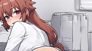 Waifu Amateur Teen POV Office Swimwear Tease & Close-up Boss Blowjob (1m Tease)
