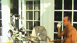 Spying and group sex outdoors
