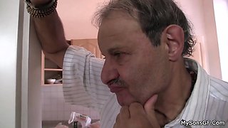 Stepdad fixes plumbing but in a sensational way