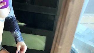 Amateur webcam babe dildo masturbation