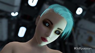 3DXPassion - extreme deepthroat scene