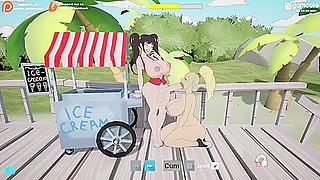 Fuckerman Hentai Game Sunset Bitch Version Sex Gameplay [18+] - Car Toon