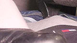 Dominant Hot Witch Has Conjured a Hard Boner and Is Having Fun with It with Her Feet, Hands and Mouth