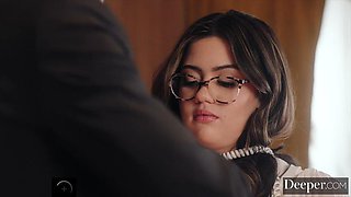 Deeper. Naughty Wife Ellie Nova Gets Bound And Fucked Hard ft. Parker Ambrose: Porn