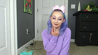 SEXY BIG BOOBS BLONDE ANAL MASTURBATION