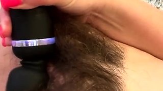 Big boobs milf masturbates with her dildo