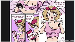 Pokemon Ash And Serena Fuck With Car Toon
