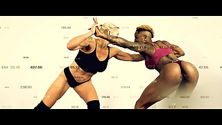 Sos0400 Unleashed - Lottie Lalay Vs Alba Zevon
