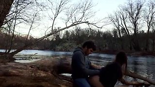 Outdoor Sex with my 18yo Amateur Girlfriend