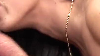 BIGTITS - Arrested brunette takes 2 cock in her both holes