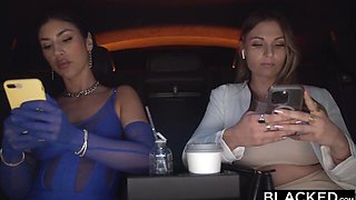 Wonderful Jax Slayher and Queenie Sateen - babe trailer - Blacked.Com