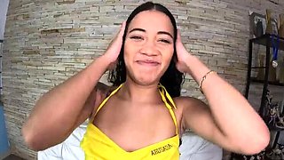 Amateur Brazilian Boyceta Fucked Hard At Girls Party - First Time Toilet Sex