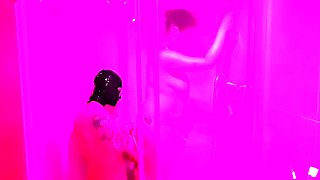 Brunette BDSM pussy fetish working