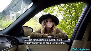 Sexy Hitchhiker Sucks Big Dick For Ride