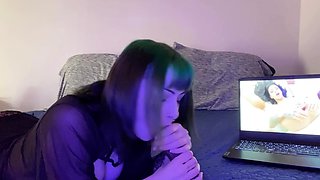 Pink pussy and ass kinky solo toy fun