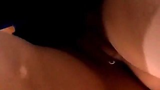 Hottest Brunette Babe in a Short Mini Skirt Takes Her Lace White Panties to Show Tight Wet Pussy