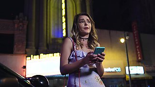 Jason's big dick dominates Afton in a steamy interracial session