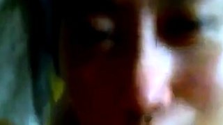 Asian College Girl Gives a Blowjob and Swallows