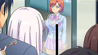 A horny, lascivious girl seducing her teacher - Hentai