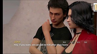 Live the rock star fantasy with a busty black-haired teen in this erotic visual novel