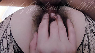 "I bet you want to put it in my ass!" Amateur - Close-up - Doggystyle fucking - Hairy pussy - Loud moans