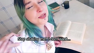A college slut sleeps with her hot classmate fucker with a nice dick