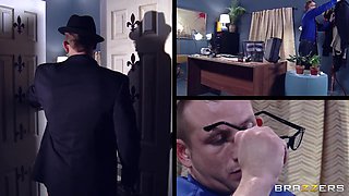 Defiance In The Office With Bill Bailey, Leya Falcon - Brazzers