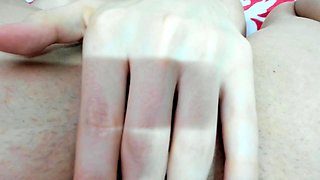 hot amateur blonde close up masturbation HD