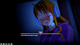 Threesome sex with Hinata Nami & Bulma