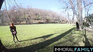 Squeaky Matt Bird and Porno Dan - blowjob porn - Immoral Family