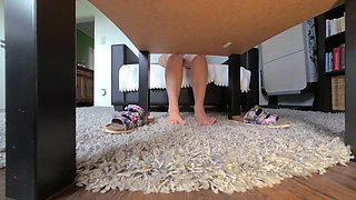 Slave Ignore Video - Look at My Feet While