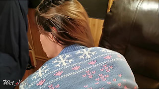 Model Sucking and Fucking the Camera Guy