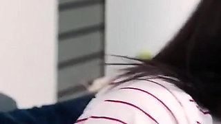Babysitter Comforts Her Sad Laid-off Boss by Spitting on His Dick Until He's Happy Again