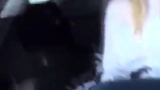 Foot Fetish Fun in the Car with My Amateur Slave