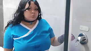 BBW Katara Cosplay Photoshoot Making off