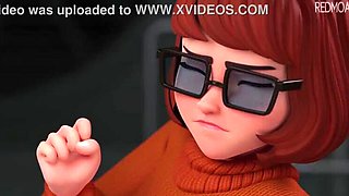 Velma Fucks Hard in 3D Animation - Anal, Blowjob, and Creampie Fun