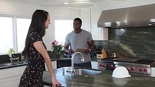 Eliza Ibarra Bent Over Kitchen Counter for Pounding Fuck -