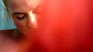 Wine In Shower Leads To Sex