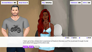 College craze: desi college girl Savita doing naughty things in the toilet ep 22