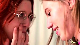 School Uniform Showdown: Slutty Teens Share Her Stepbros