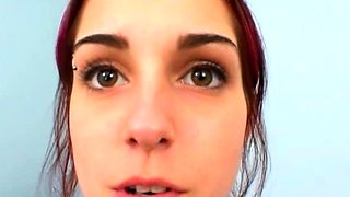Amateur blonde girlfriend homemade blowjob and handjob