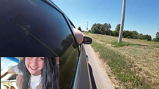 Pissing Through the Window and Mouth Piss on the Road